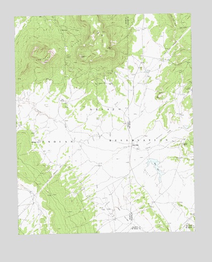 Sonsela Buttes, AZ USGS Topographic Map