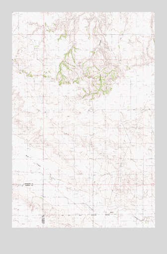 Soo NW, MT USGS Topographic Map