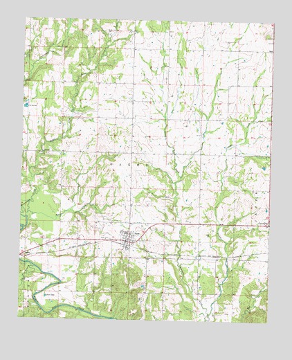 Soper, OK USGS Topographic Map