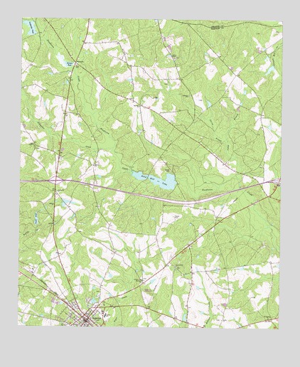 Soperton North, GA USGS Topographic Map