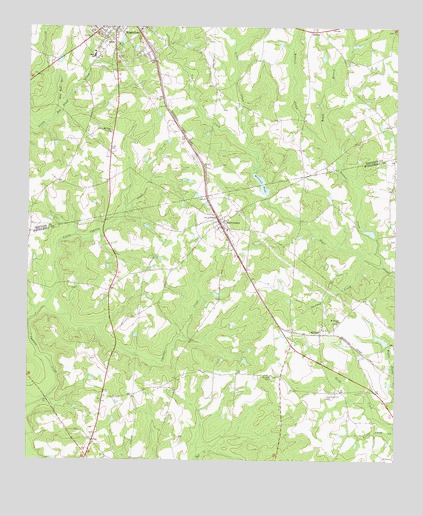 Soperton South, GA USGS Topographic Map