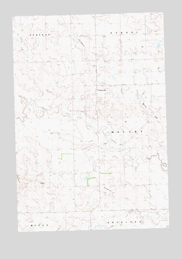 Sorum NE, SD USGS Topographic Map