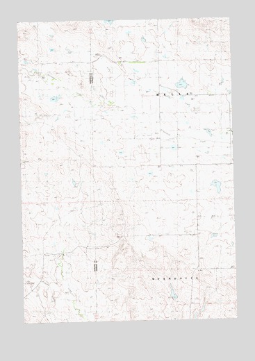 Sorum SW, SD USGS Topographic Map