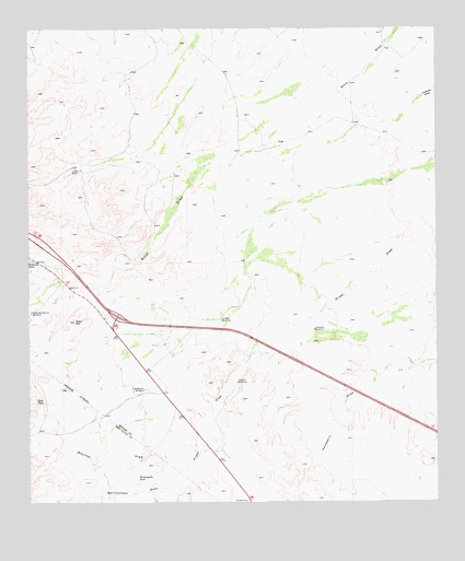 Sotol Hill, TX USGS Topographic Map