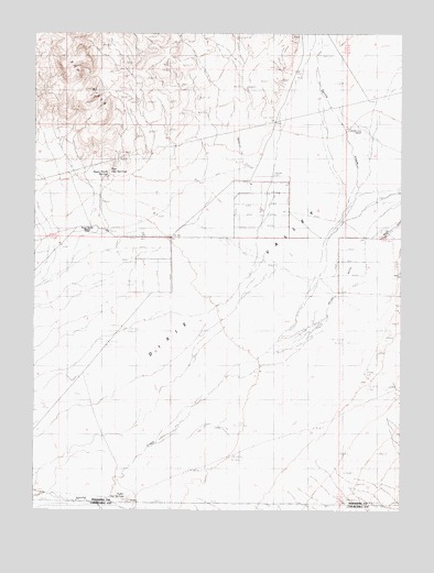 Sou Hot Springs, NV USGS Topographic Map
