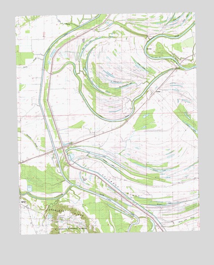 Soudan, AR USGS Topographic Map