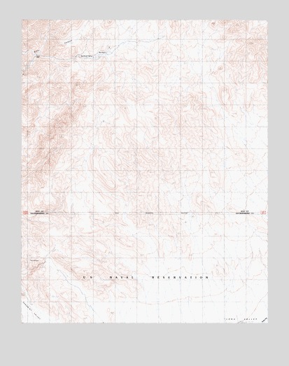 Sourdough Spring, CA USGS Topographic Map