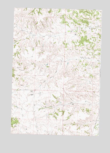South Bear Creek, MT USGS Topographic Map