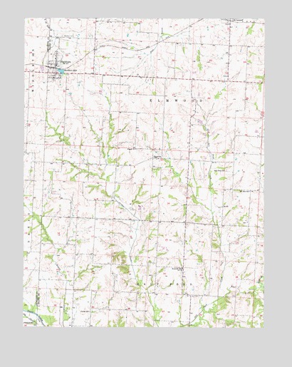 Blackburn, MO USGS Topographic Map