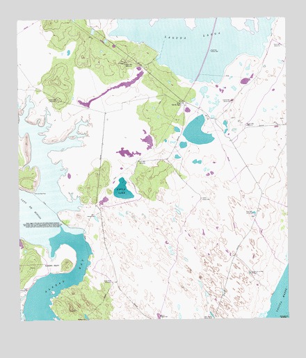 South Bird Island NW, TX USGS Topographic Map