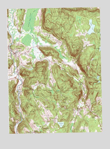 South Canaan, CT USGS Topographic Map