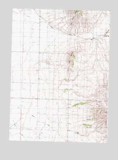 South Chapin Mountain, ID USGS Topographic Map
