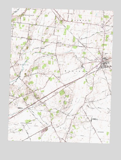 South Charleston, OH USGS Topographic Map