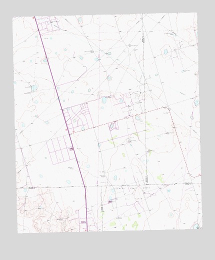 South Cowden Ranch, TX USGS Topographic Map