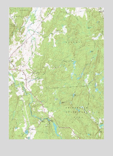 South Edwards, NY USGS Topographic Map