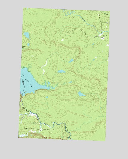 South Fowl Lake, MN USGS Topographic Map