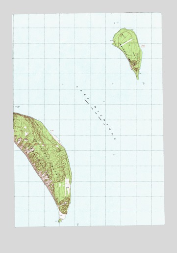 South Fox Island, MI USGS Topographic Map