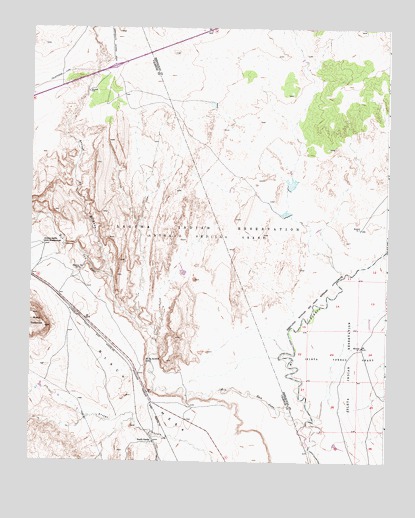 South Garcia, NM USGS Topographic Map