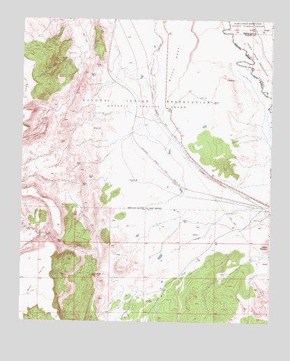 South Garcia SE, NM USGS Topographic Map