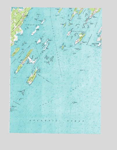 South Harpswell, ME USGS Topographic Map