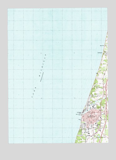 South Haven, MI USGS Topographic Map