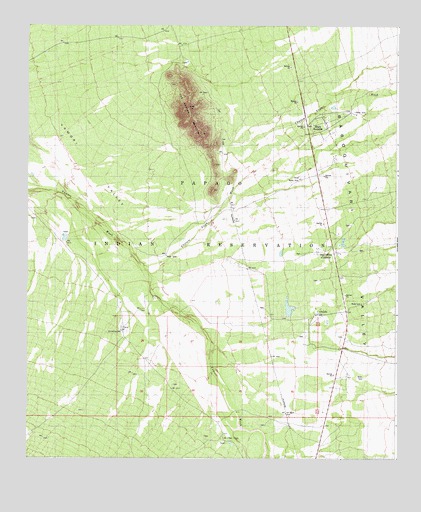 South Komelik, AZ USGS Topographic Map