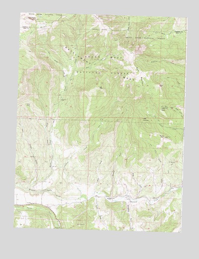 South Mamm Peak, CO USGS Topographic Map