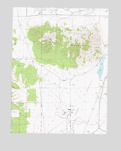 South Mountain, UT USGS Topographic Map