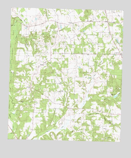 Blackfoot, TX USGS Topographic Map