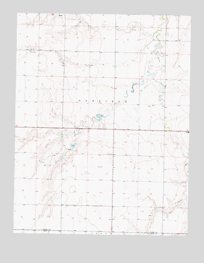 South of Eminence Cemetery, KS USGS Topographic Map