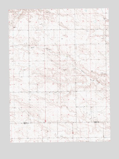 South of Gabe Rock, NE USGS Topographic Map