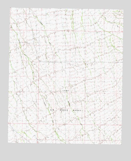 South of Gila Bend, AZ USGS Topographic Map