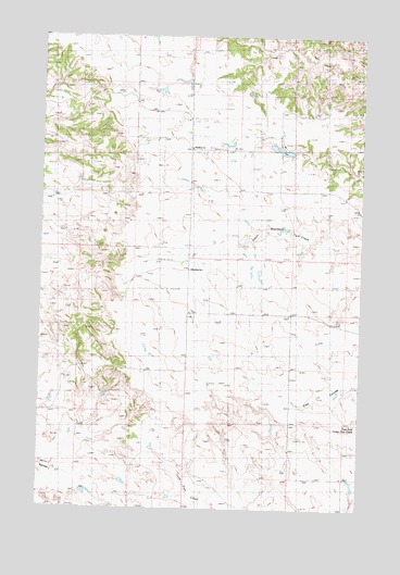 Blackfoot School, MT USGS Topographic Map