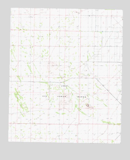 South of Theba, AZ USGS Topographic Map