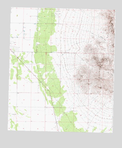 South Peak, NM USGS Topographic Map