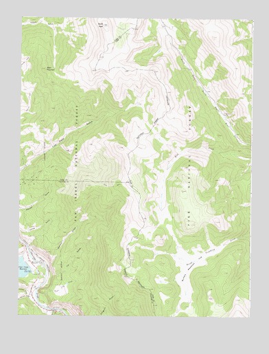 South Peak, CO USGS Topographic Map