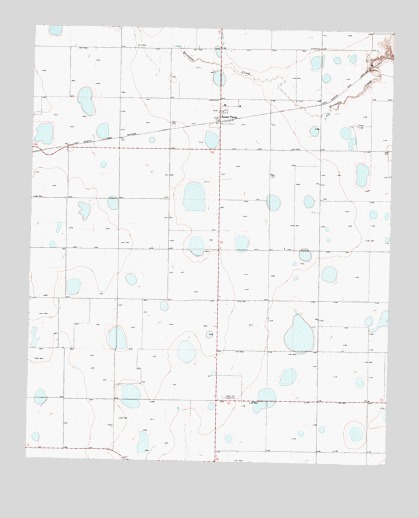 South Plains, TX USGS Topographic Map