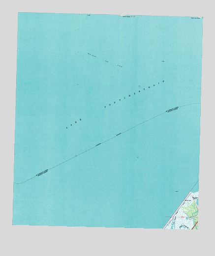 South Point, LA USGS Topographic Map