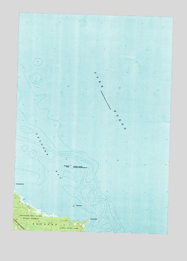 South Point, MI USGS Topographic Map