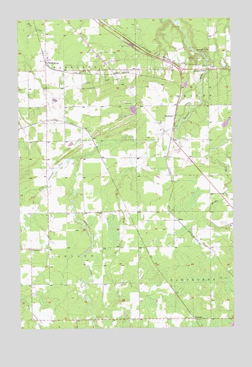 South Range, WI USGS Topographic Map