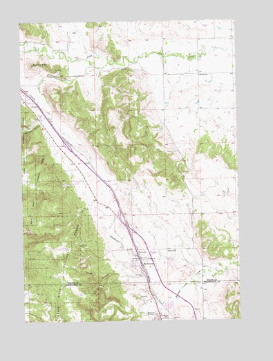 Blackhawk, SD USGS Topographic Map