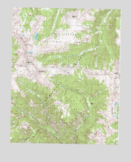 South River Peak, CO USGS Topographic Map