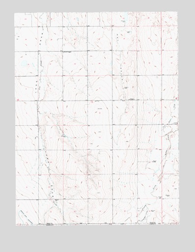 South Roggen, CO USGS Topographic Map