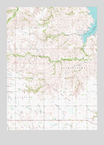 South Scalp Creek, SD USGS Topographic Map