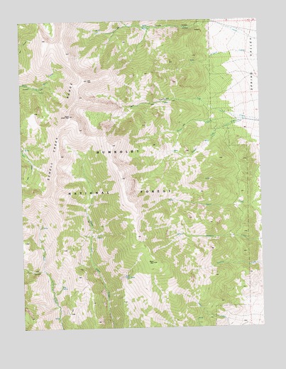 South Schell Peak, NV USGS Topographic Map