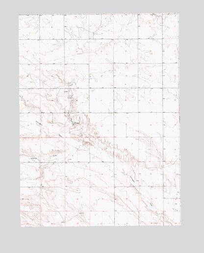 Albin SW, WY USGS Topographic Map