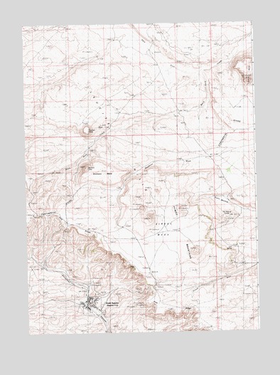 South Superior, WY USGS Topographic Map
