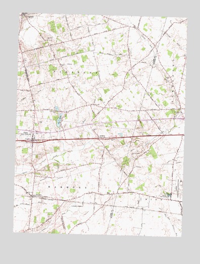 South Vienna, OH USGS Topographic Map