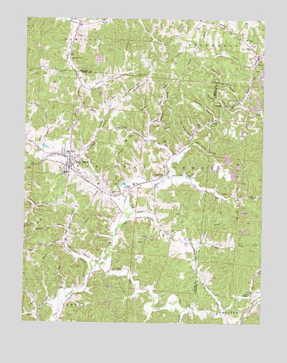 South Webster, OH USGS Topographic Map