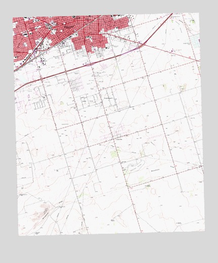 Southeast Midland, TX USGS Topographic Map